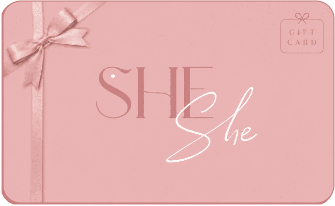 She She Beauty Gift Card — the perfect gift